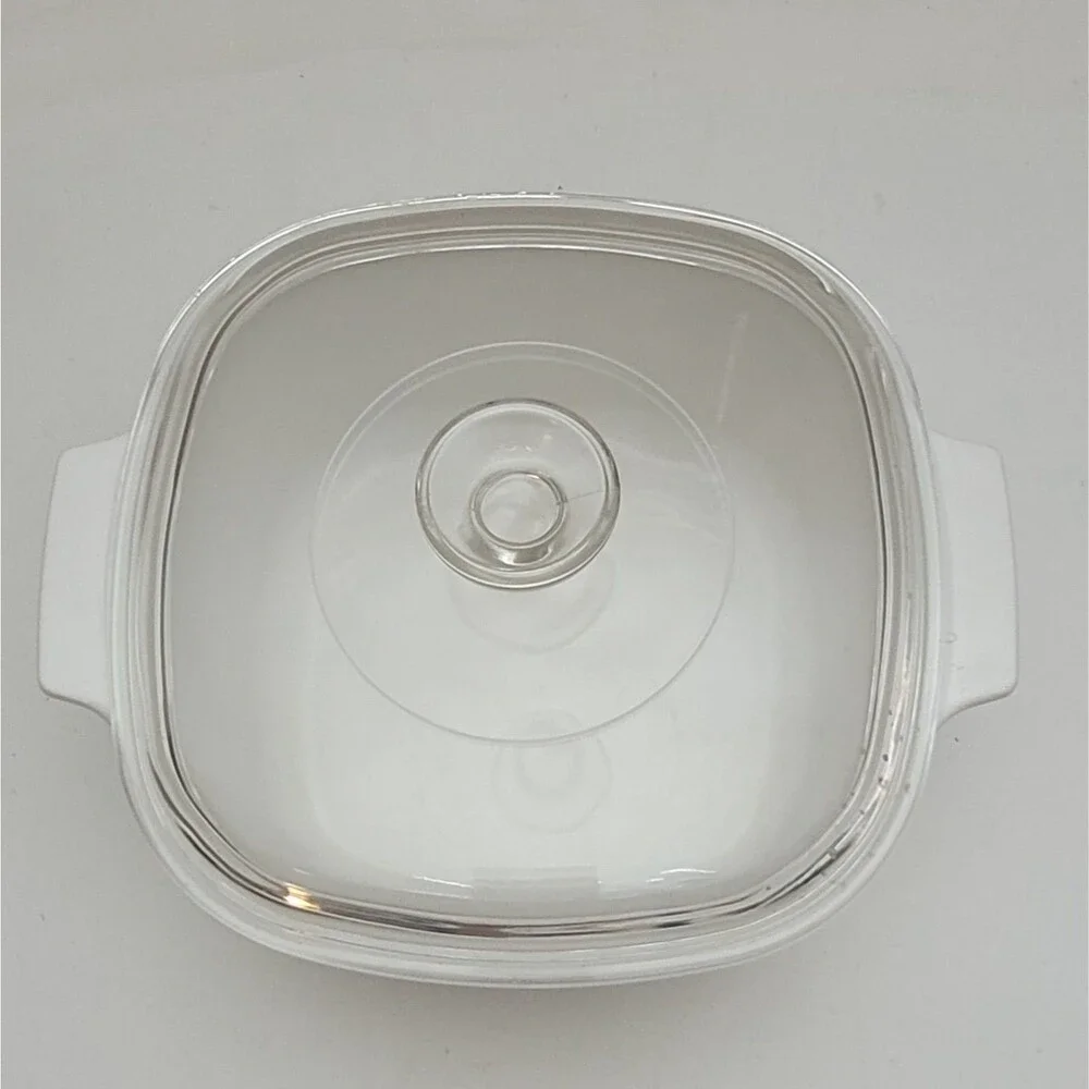 VINTAGE CorningWare L’Echalote 2.5 Qt Casserole Dish w/ Pyrex Lid USA MPN A-3-B
